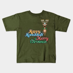 Hanukkah Reindeer Kids T-Shirt
